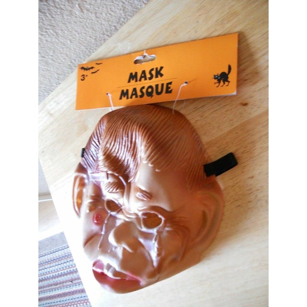 Halloween Zombie Scary Monster  Mask Child One Size Rubber